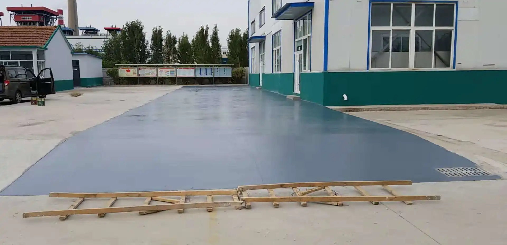 景德镇车间厂房地坪漆修补翻新